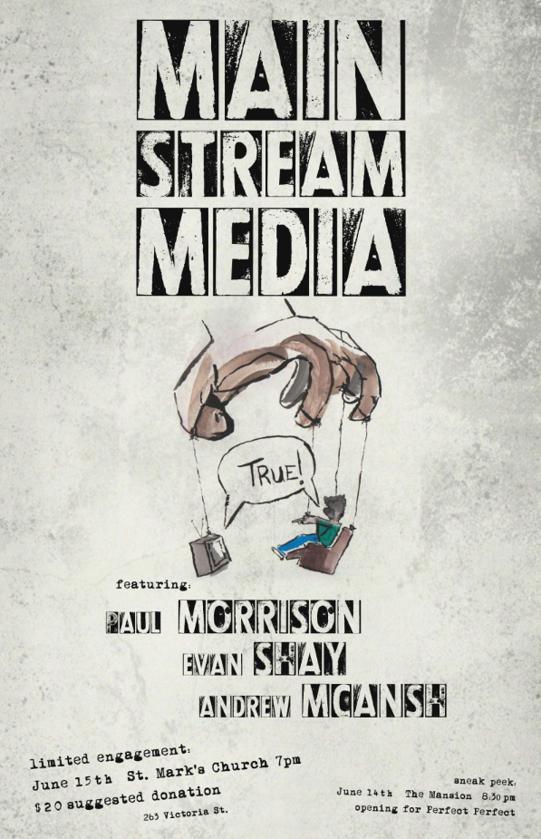 Jun.15: Main Stream Media @ St. Mark’s Church